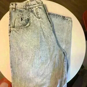 Vintage High Waist 80’s 90s Jeans with Rodeo themed patches